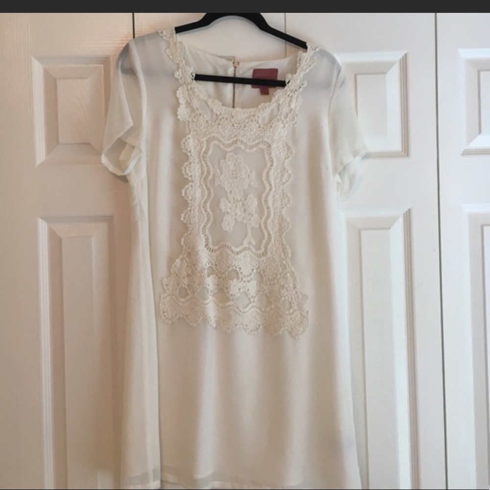 White dress